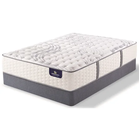 Full Extra Firm Premium Pocketed Coil Mattress and 9" StabL-Base® Foundation